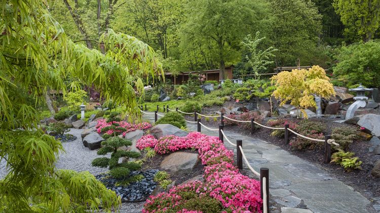 Asiatischer Garten im Freizeitzentrum Finkenrech