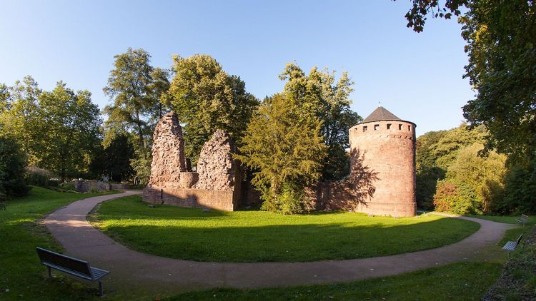 Weg um die Burg Kerpen