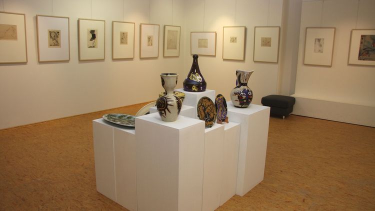 Vasen im Museum