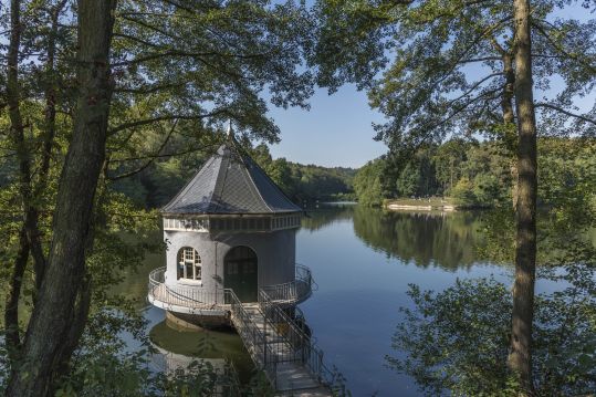 Pumpenhaus am Itzenplitzer Weiher