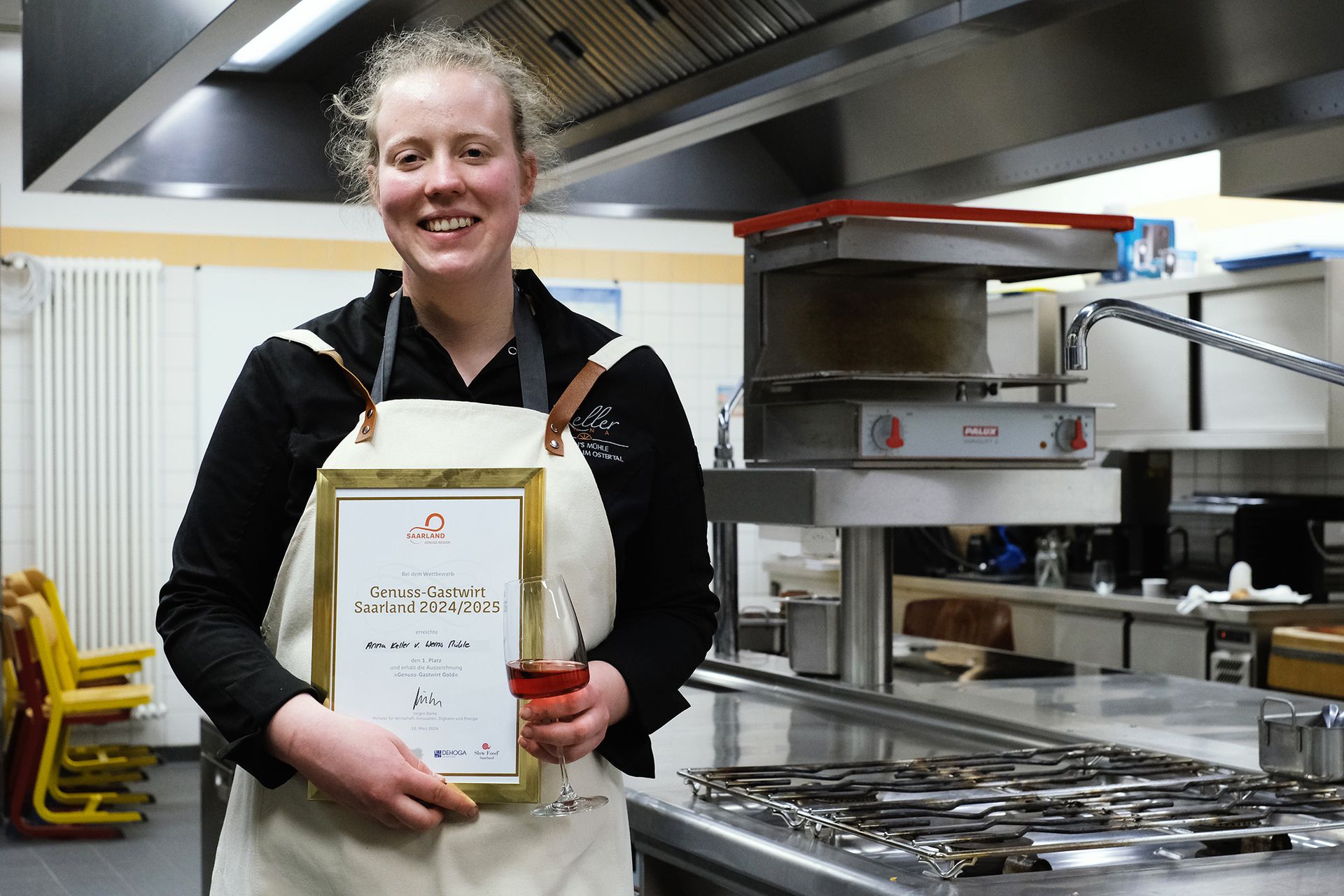 Gewinnerin Genuss Gastwirt Anna Keller von der Werns Mühle